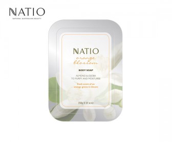 Natio 娜迪奥 橙子花香皂（铁盒装）125克